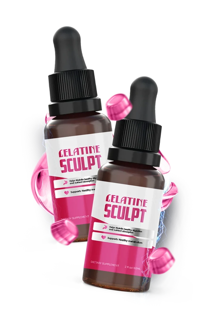Gelatine Sculpt dropper bottle